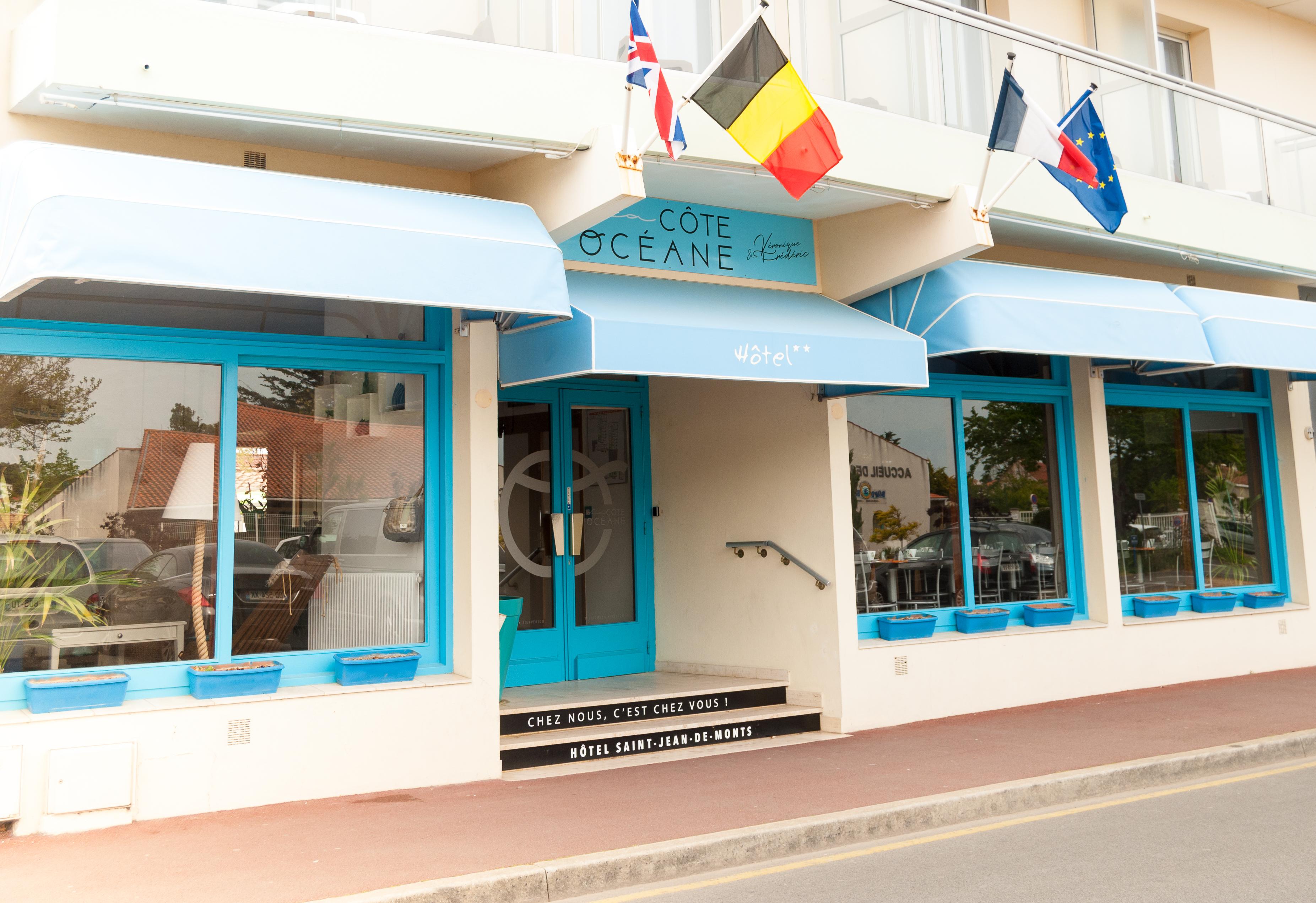 Hotel La Cote Oceane- 250 M Plage Saint-Jean-de-Monts Exterior photo